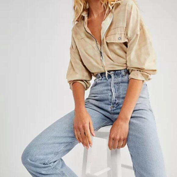 NWT AGOLDE Pinch Waist 90s Jean sz 26 Organic Denim